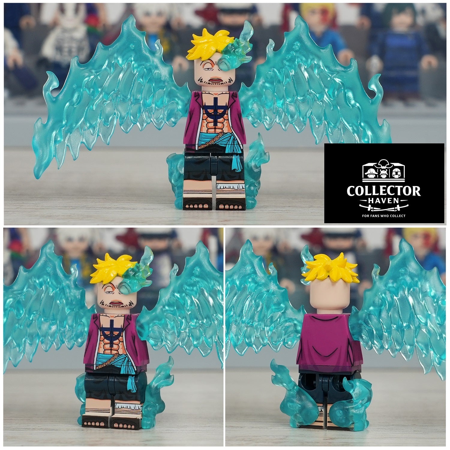 Whitebeard Pirate Figurine By HobbyHaven™