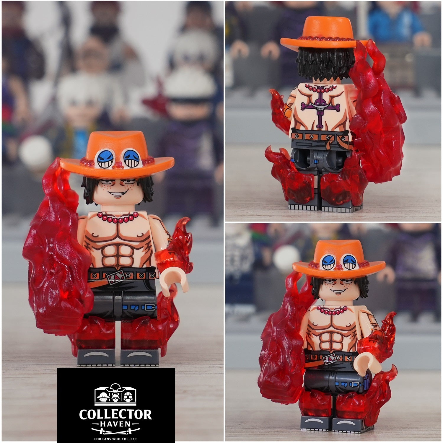 Whitebeard Pirate Figurine By HobbyHaven™